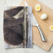 Kutest Baby Animals | Twee Beer kubussen Theedoek (Quarter Fold)