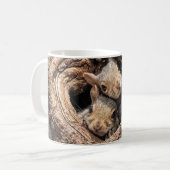 Kutest Baby Animals | Twee jonge eekhoorns Koffiemok (Voorkant links)