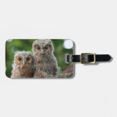 Kutest Baby Animals | Twee jonge eigenaars Bagagelabel (Voorkant horizontaal)