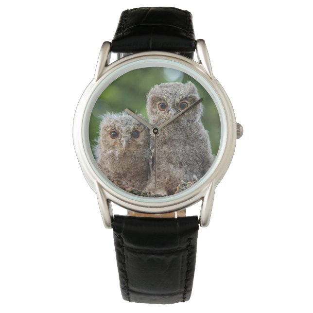 Kutest Baby Animals | Twee jonge eigenaars Horloge (Voorkant)