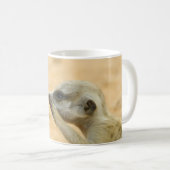 Kutest Baby Animals | Twee jonge Meerkats Koffiemok (Voorkant rechts)