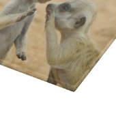 Kutest Baby Animals | Twee jonge Meerkats Snijplank (Hoek)