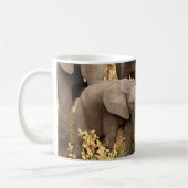 Kutest Baby Animals | Twee jonge olifanten Koffiemok (Links)