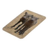 Kutest Baby Animals | Twee jonge Warthogs Magneet (Linkerzijde)