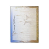 Kutest Baby Animals | Twee jonge Witte Gedetaillee Notitieblok (Linkerzijde)