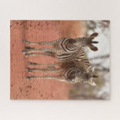 Kutest Baby Animals | Twee jonge Zebras Legpuzzel (Horizontaal)