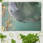 Kutest Baby Animals | Twee lamantijnen Theedoek (Gevouwen)