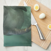 Kutest Baby Animals | Twee lamantijnen Theedoek (Quarter Fold)