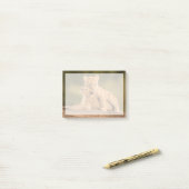 Kutest Baby Animals | Twee lionkubussen Post-it® Notes (Op bureau)
