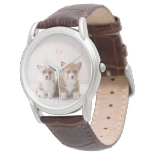 Kutest Baby Animals Twee vergaderingen van de Ba Horloge