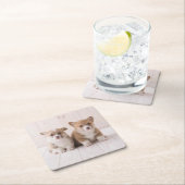 Kutest Baby Animals | Twee vergaderingen van de Ba Kartonnen Onderzetters (Insitu)