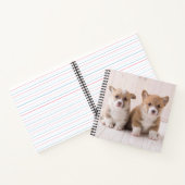 Kutest Baby Animals | Twee vergaderingen van de Ba Notitieboek (Binnen)