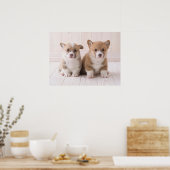 Kutest Baby Animals | Twee vergaderingen van de Ba Poster (Keuken)