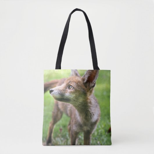 Kutest Baby Animals | Urban Fox Tote Bag (Voorkant)