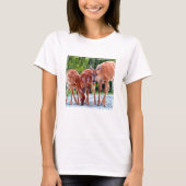 Kutest Baby Animals | Verdwenen met baby's T-shirt (Voorkant)