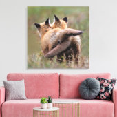 Kutest Baby Animals | Vergrendelingstaarten voor r Canvas Afdruk (Insitu (Woonkamer))
