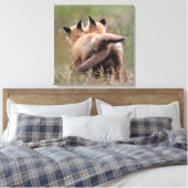 Kutest Baby Animals | Vergrendelingstaarten voor r Canvas Afdruk (Insitu (Slaapkamer))