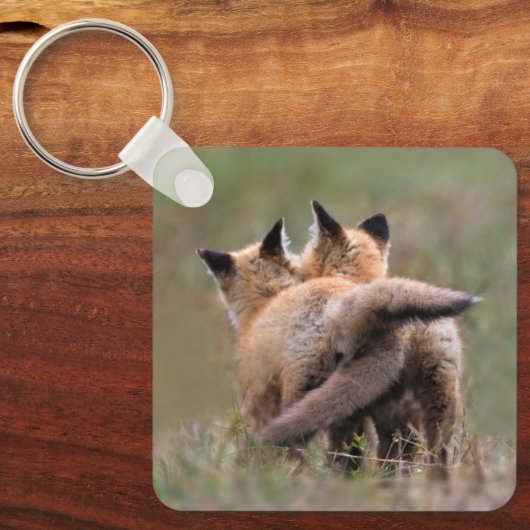 Kutest Baby Animals | Vergrendelingstaarten voor r Sleutelhanger (Voorkant)