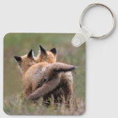 Kutest Baby Animals | Vergrendelingstaarten voor r Sleutelhanger (Achterkant)