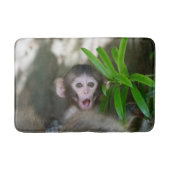 Kutest Baby Animals | Verrassde sneeuwaap Badmat (Voorkant)