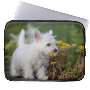 Kutest Baby Animals   West Highland White Terrier Laptop Sleeve
