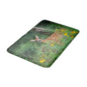 Kutest Baby Animals | White Tailed Deer in Daisies Badmat (Gekanteld)