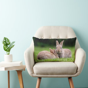 Kutest Baby Animals Wild Bunny Rabbits Kussen