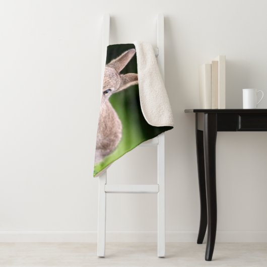 Kutest Baby Animals | Wild Bunny Rabbits Sherpa Deken (In situ)