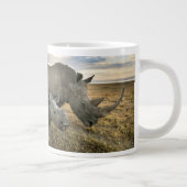 Kutest Baby Animals | Witte Rijn en Calf Grote Koffiekop (Rechts)