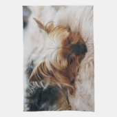 Kutest Baby Animals | Yorkshire Terrier Theedoek (Verticaal)