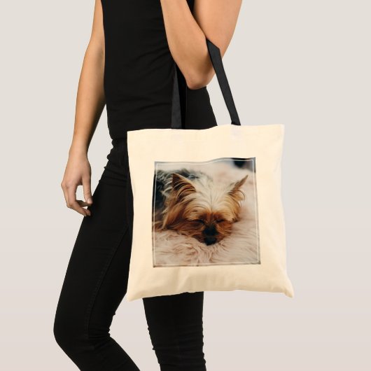 Kutest Baby Animals | Yorkshire Terrier Tote Bag (Voorkant (product))