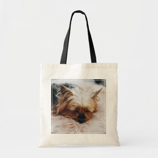 Kutest Baby Animals | Yorkshire Terrier Tote Bag (Voorkant)