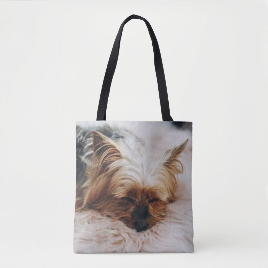 Kutest Baby Animals | Yorkshire Terrier Tote Bag (Voorkant)