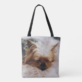 Kutest Baby Animals | Yorkshire Terrier Tote Bag (Achterkant)