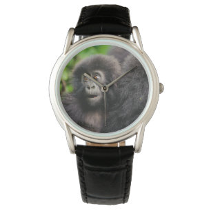 Kutest Baby Animals   Young Mountain Gorilla Horloge
