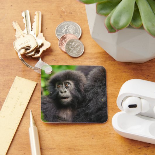 Kutest Baby Animals | Young Mountain Gorilla Sleutelhanger (Bureau)