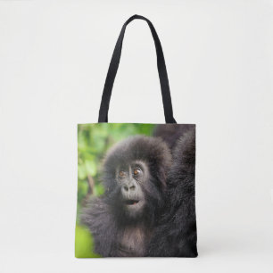 Kutest Baby Animals Young Mountain Gorilla Tote Bag