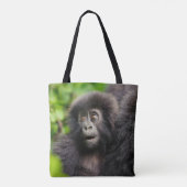 Kutest Baby Animals | Young Mountain Gorilla Tote Bag (Achterkant)