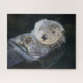 Kutest Baby Animals | Zee Otter Floating Legpuzzel (Horizontaal)