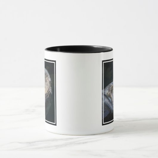 Kutest Baby Animals | Zee Otter Floating Mok (Midden)