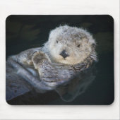 Kutest Baby Animals | Zee Otter Floating Muismat (Voorkant)