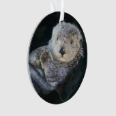 Kutest Baby Animals | Zee Otter Floating Ornament (voorkant)