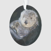 Kutest Baby Animals | Zee Otter Floating Ornament (voorkant)