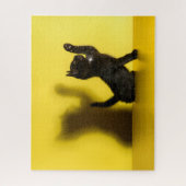 Kutest Baby Animals | Zwart kattenspel Legpuzzel (Verticaal)