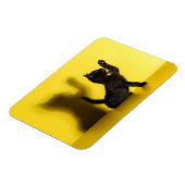 Kutest Baby Animals | Zwart kattenspel Magneet (Linkerzijde)