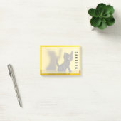 Kutest Baby Animals | Zwart kattenspel Post-it® Notes (Kantoor)