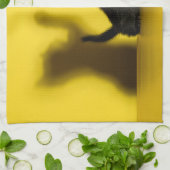 Kutest Baby Animals | Zwart kattenspel Theedoek (Gevouwen)