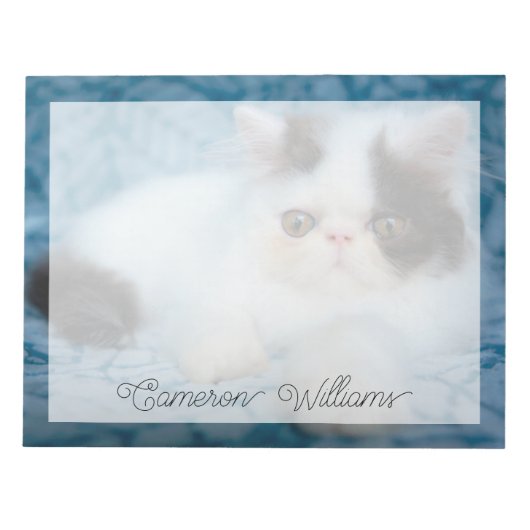 Kutest Baby Animals | Zwart-witten Notitieblok (Voorkant)