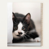 Kutest Baby Animals | Zwart-witten Planner (Achterkant)