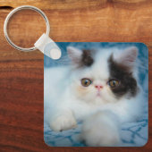 Kutest Baby Animals | Zwart-witten Sleutelhanger (Voorkant)